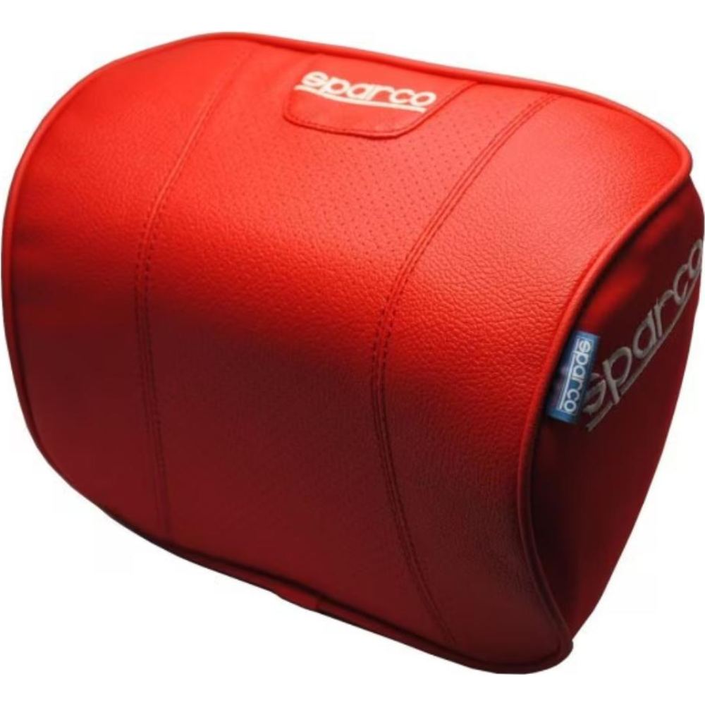 Sparco Corsa Memory Foam Pillow Pad Red