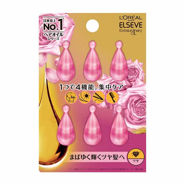 Elseve EX Ordinary Oil Eclat Imperial Hair Oil Droplets 1ml x 6