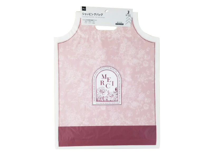 Shopping Bag (Antique Flower, 3 Pieces)