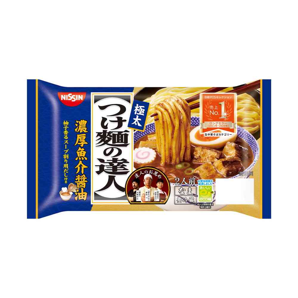Nissin Foods Chilled Master of Dipping Noodles Rich Seafood Soy Sauce 394g x 8