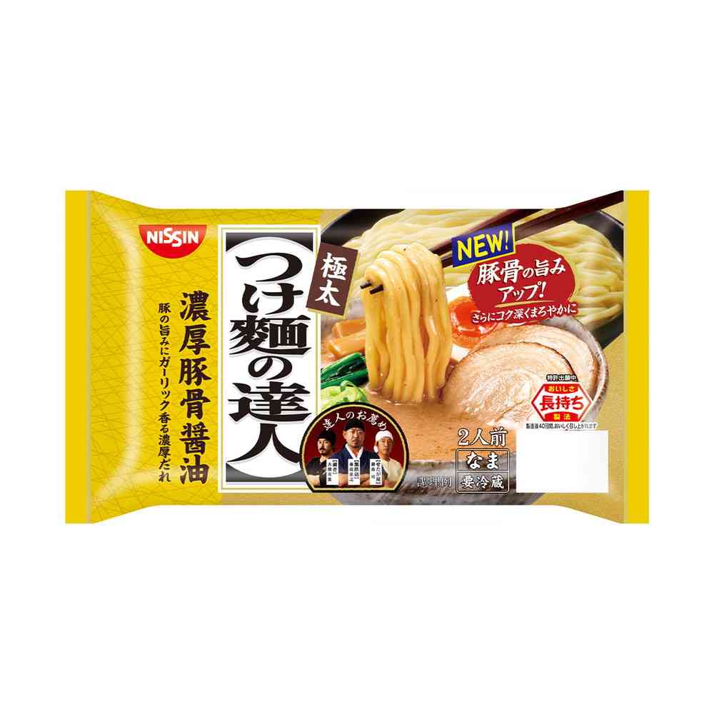 Nissin Foods Chilled Master of Dipping Noodles Rich Pork Bone Soy Sauce 382g x 8