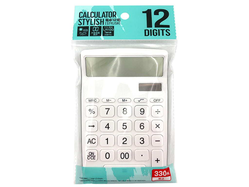 12-Digit Calculator [Stylish]