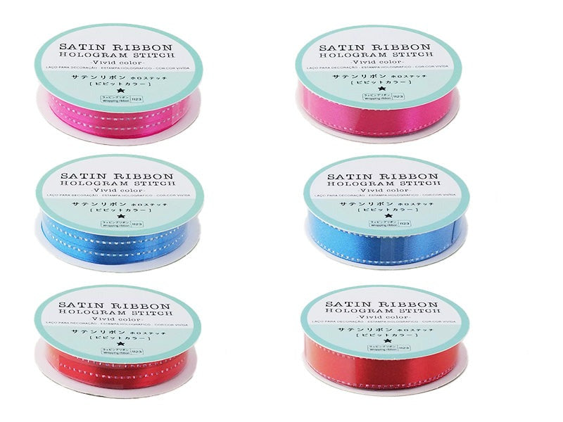 Satin Ribbon (Holo Stitch, Vivid Colors)