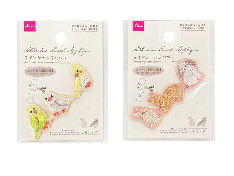 Line Seal Patch (Bird, Rabbit)