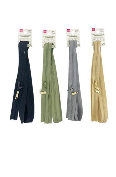 Multi Long Zipper (Earth Color)