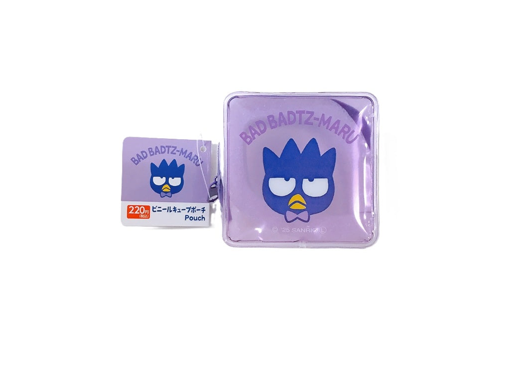 Vinyl Cube Pouch Batsu Maru Bowtie