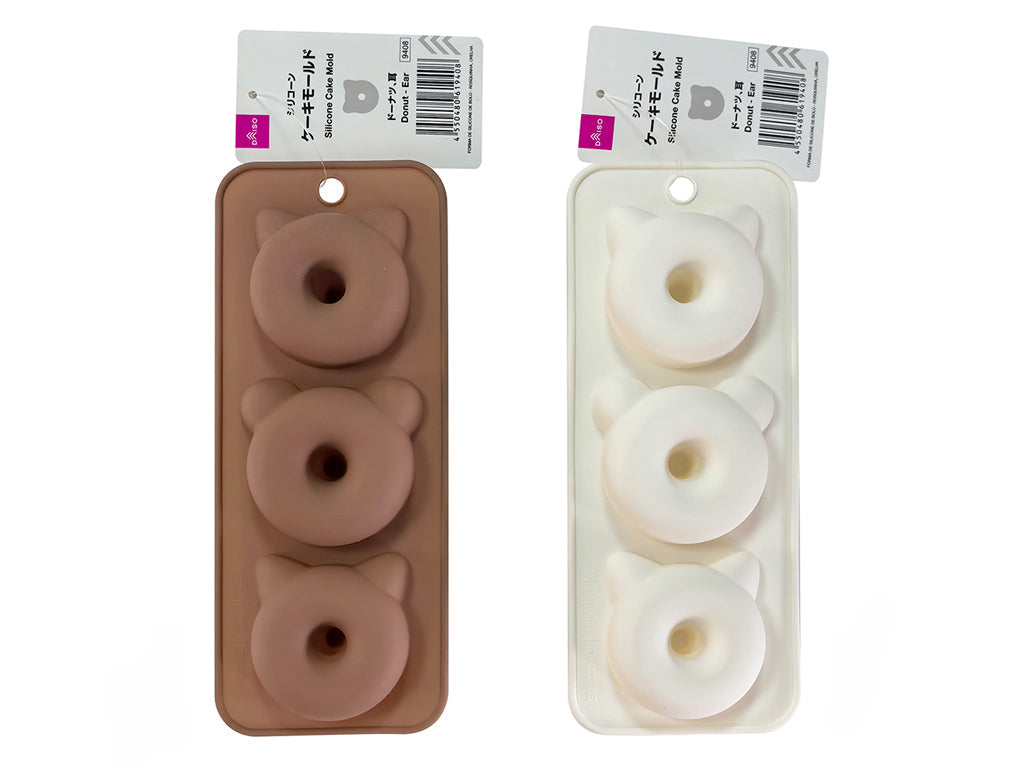Silicone Cake Mold (Donut, Ear)