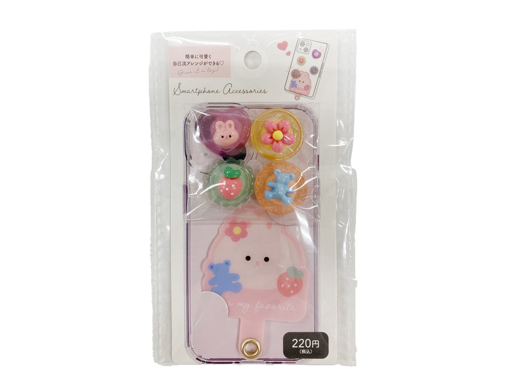 Smartphone Stickers (Various Motifs, 5 Pieces)