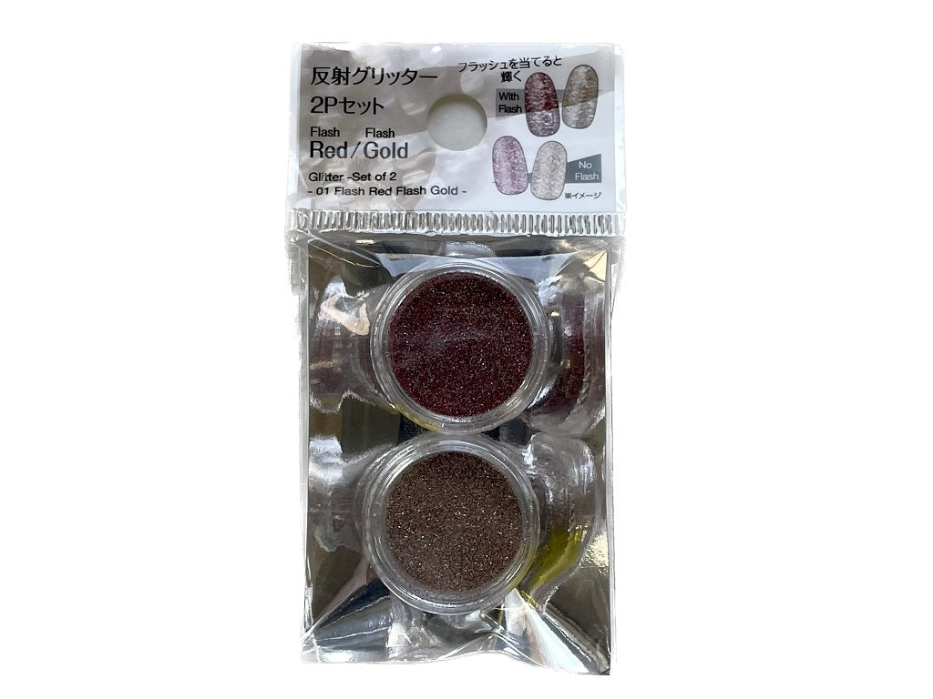 Glitter (2-Piece Set, 01 Flash RDGD)