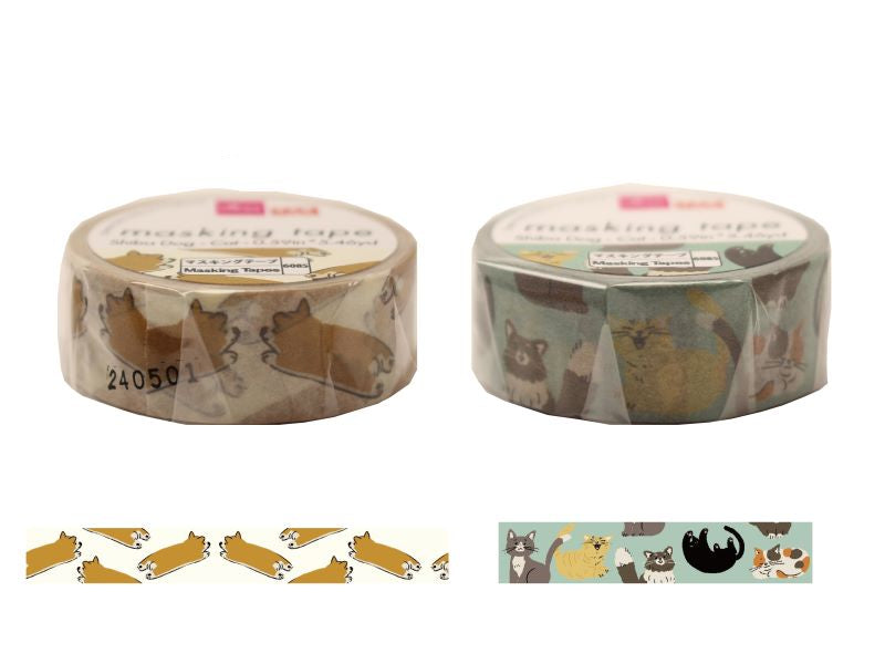 Masking Tape (Shiba Inu, Cat)