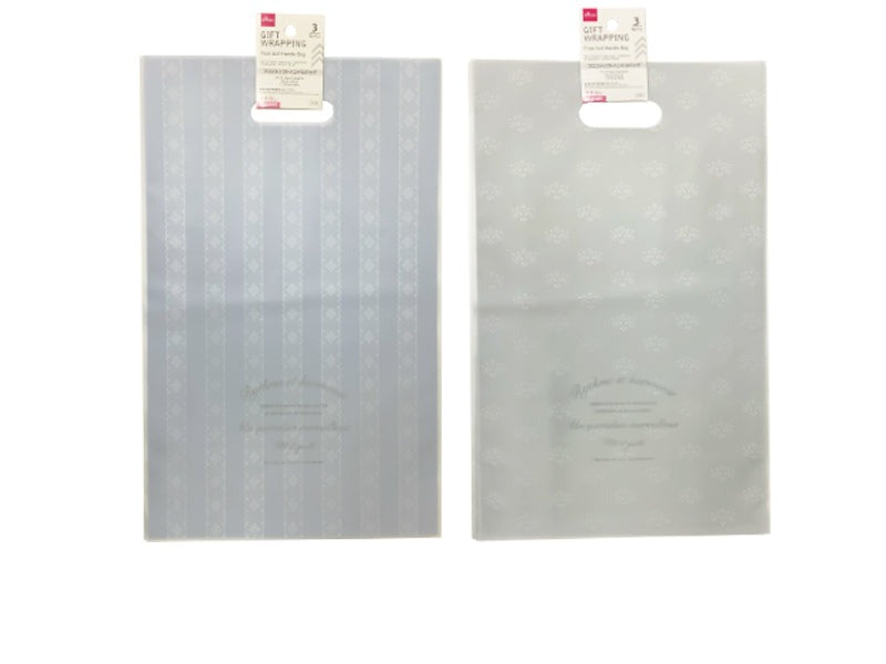 Frost Soft Handle Bags (Feminine, 3 Pieces)