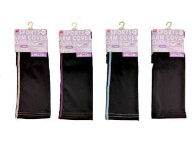Water-Safe Colored Sports Sewing Arm Cover (Women's, Quick-Dry)