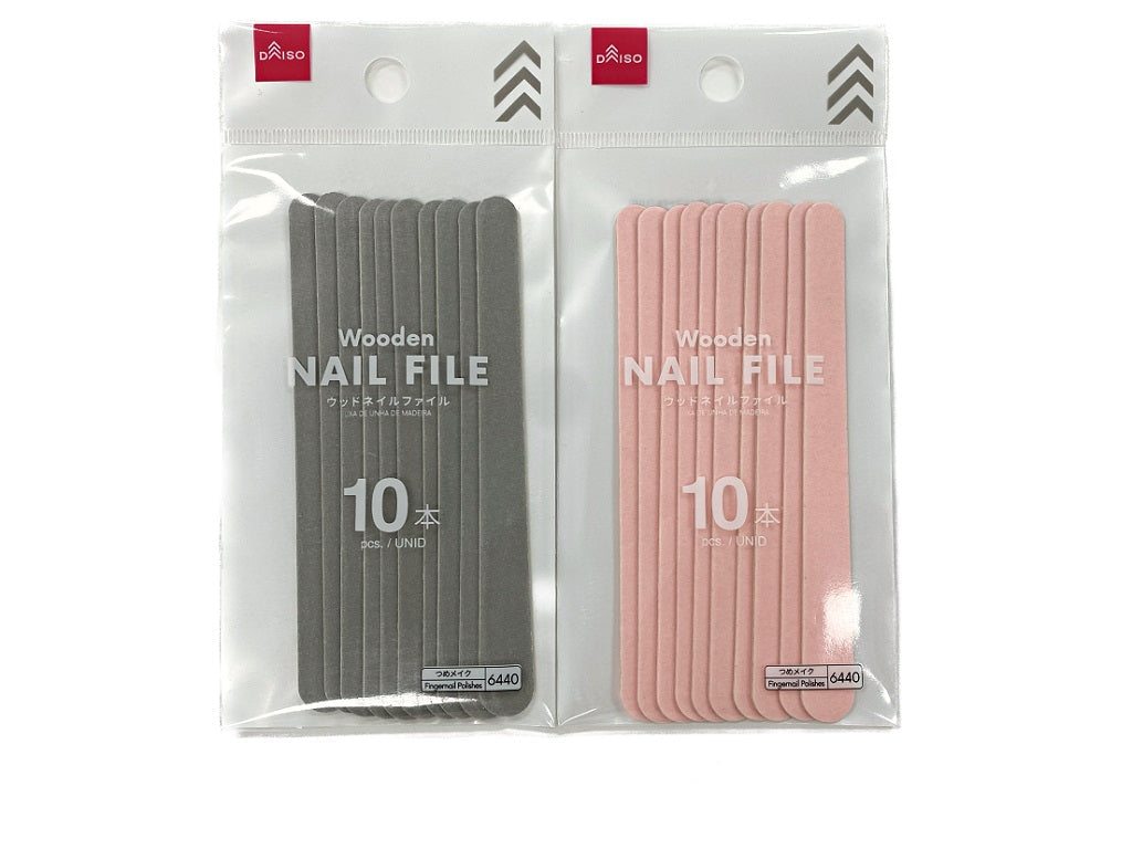 Wood Nail File (10 pieces)