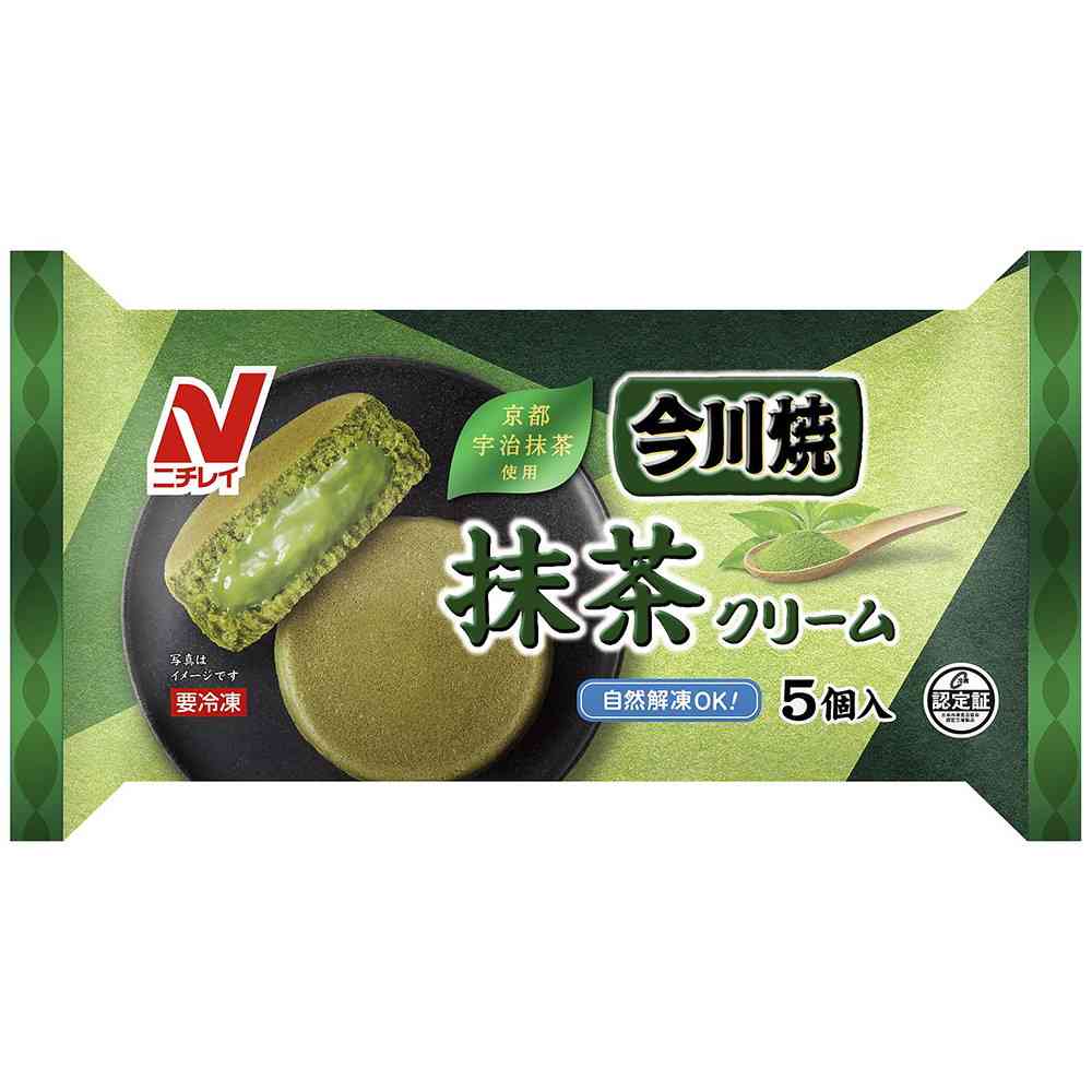 Nichirei Imagawayaki (Matcha Cream) (5 pieces x 12 bags)