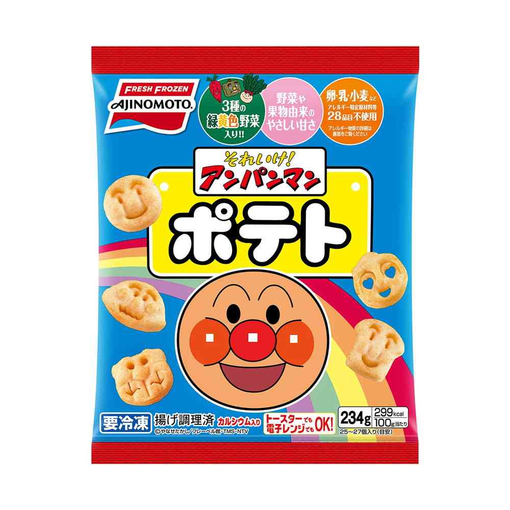 Ajinomoto Anpanman Potato 234g x 12 bags