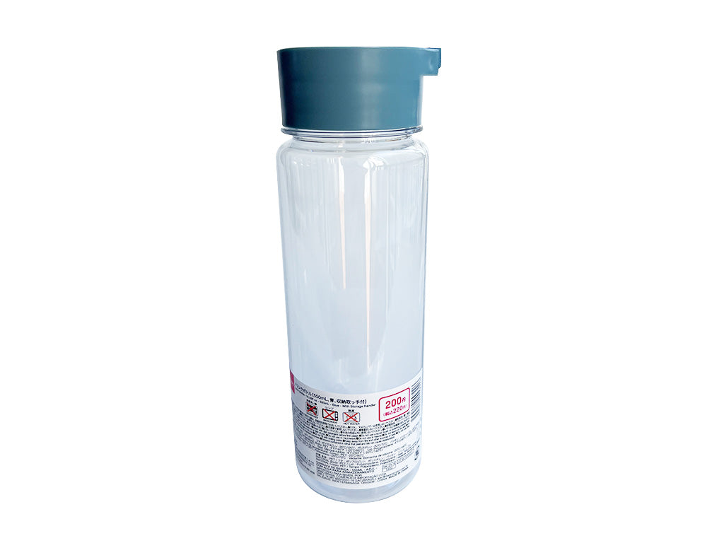 Drink Bottle (Blue, with Storage Handle, 550mL)