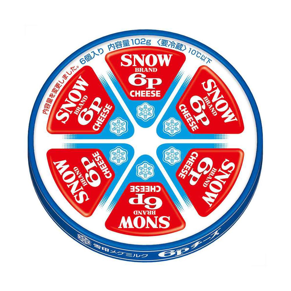 Snow Brand 6P Cheese 102g x 6