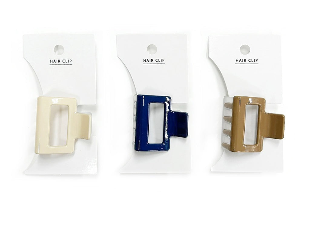 Bun Clip (Square, Double Color)