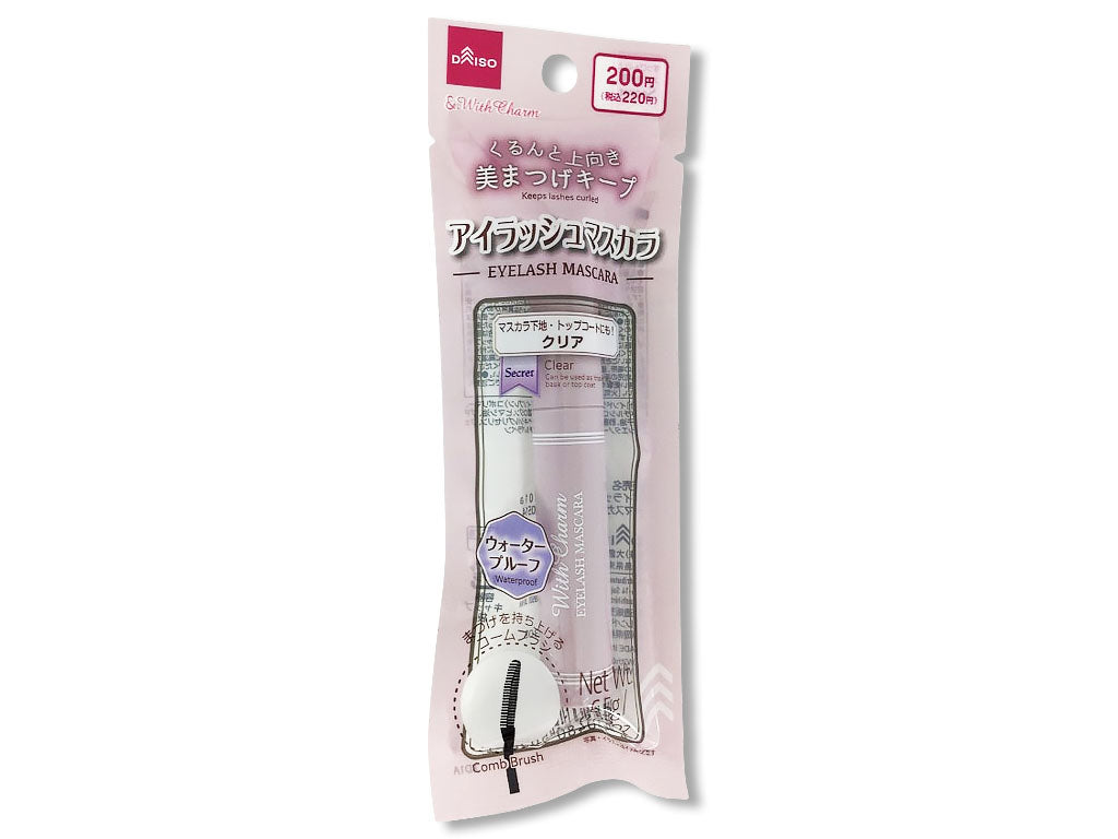 &. With Charm Eyelash Mascara Clear