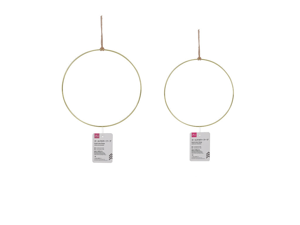 Gold Color Hoop