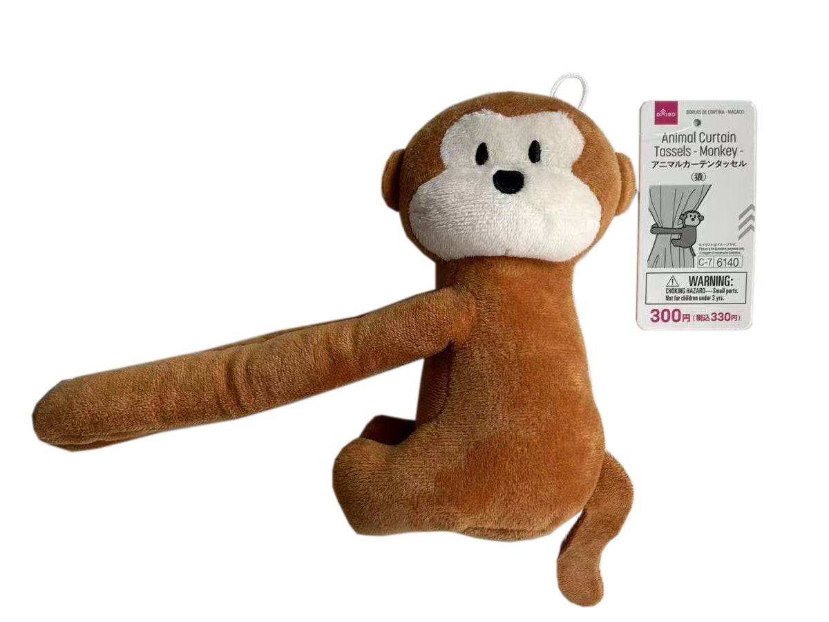 Animal Curtain Tassel (Monkey)