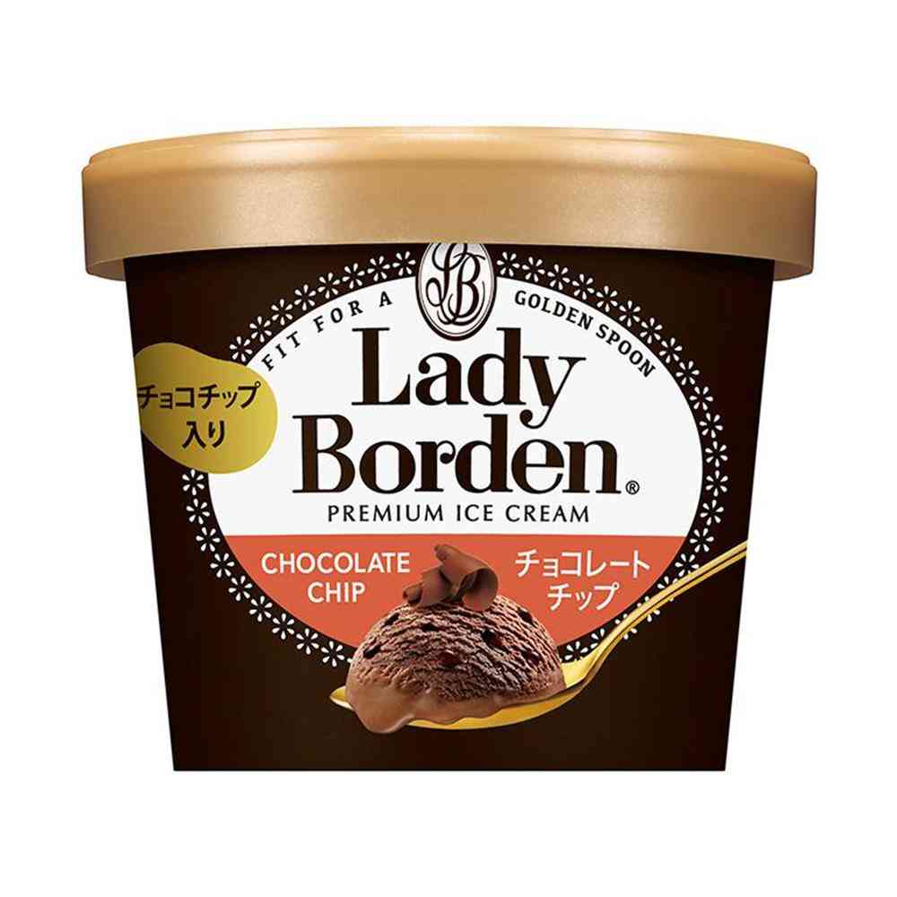 Lotte Lady Borden Mini Cup Chocolate Chip 120ml x 36