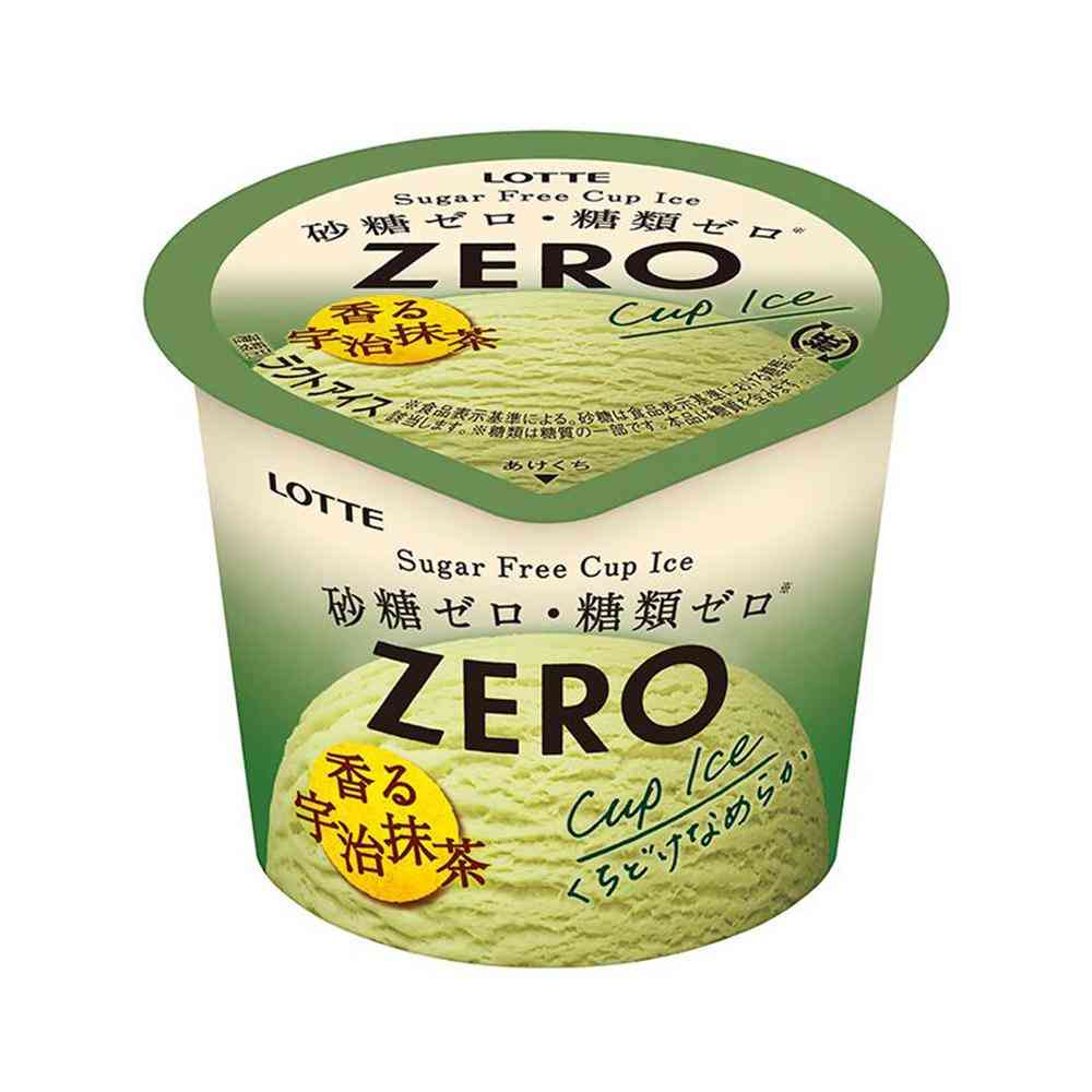 Lotte ZERO Mini Cup Uji Matcha 120ml x 24