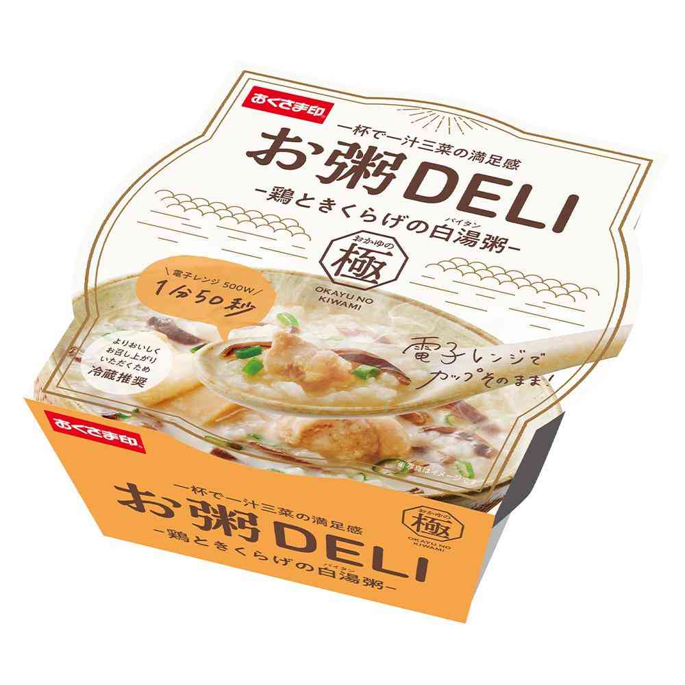 [Refrigerated] Konan Food Porridge DELI Chicken and Black Fungus White Soup Porridge 250g x 12 Packs