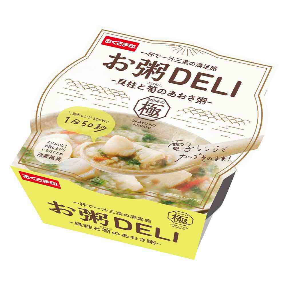 [Refrigerated] Konan Food Porridge DELI Scallop and Bamboo Shoot Aosa Porridge 250g x 12 Packs