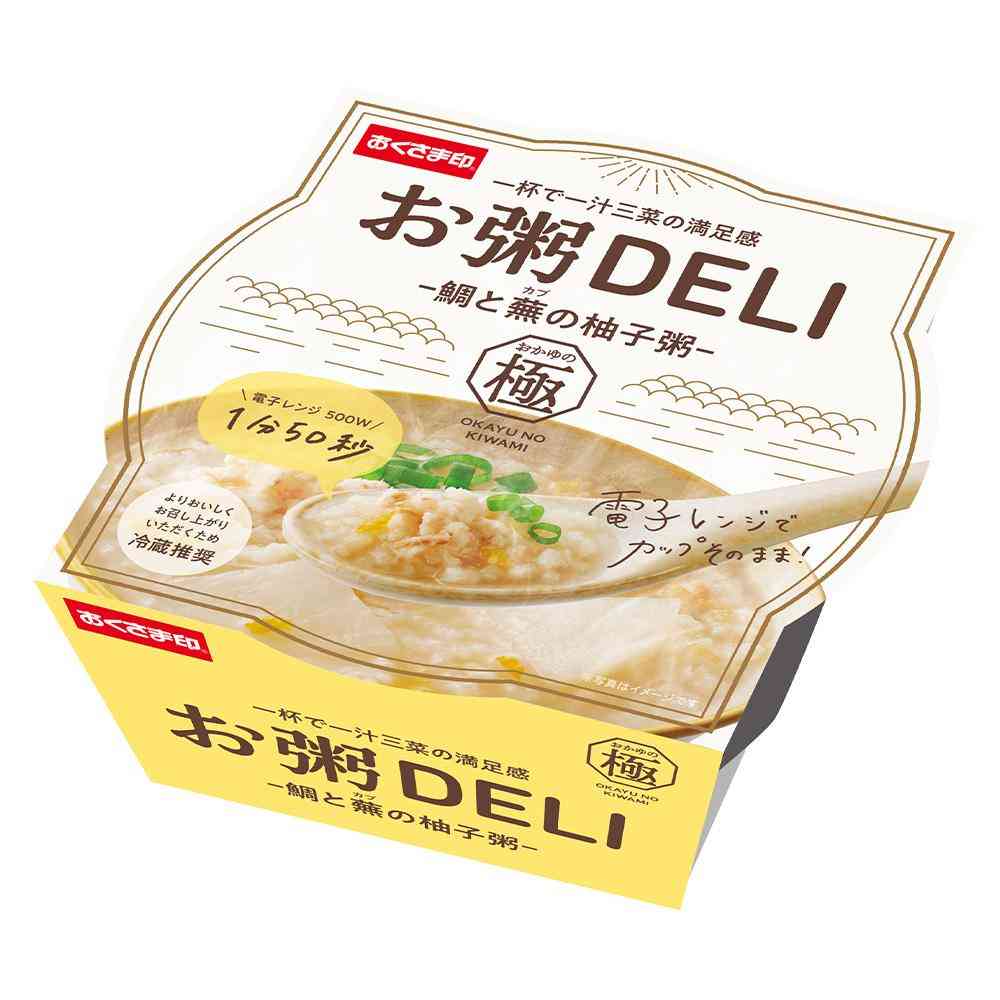 [Refrigerated] Konan Food Porridge DELI Sea Bream and Turnip Yuzu Porridge 240g x 12 Packs