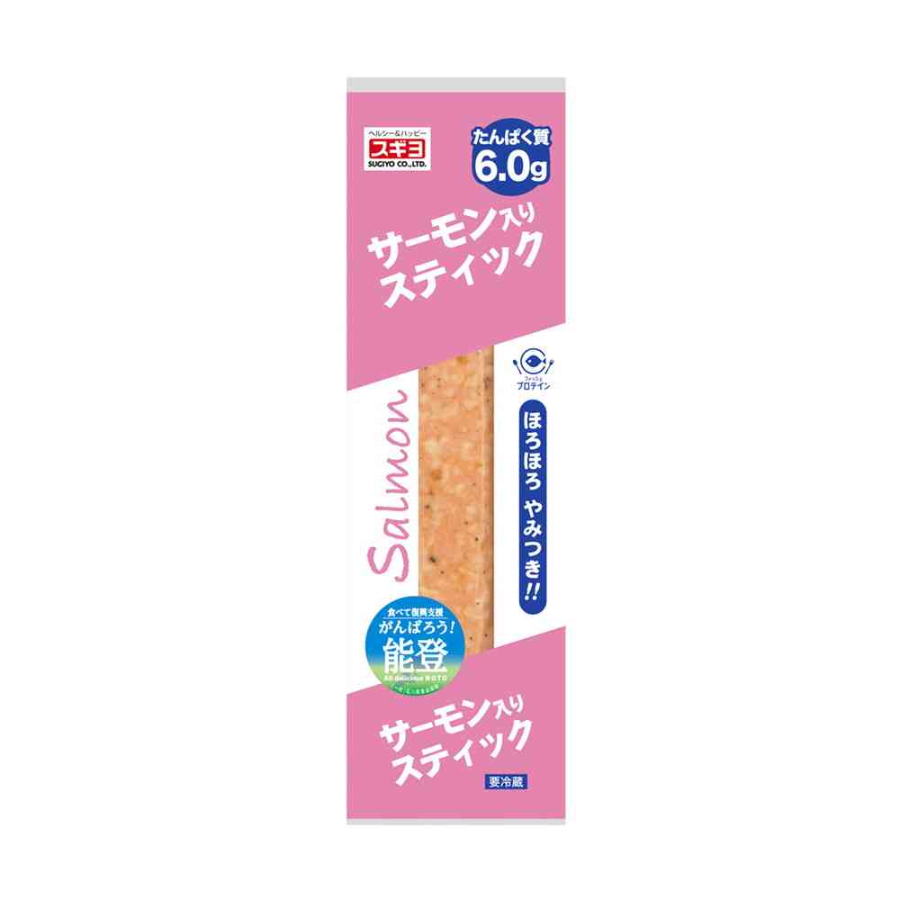 Sugiyo Salmon Stick 12 Pieces