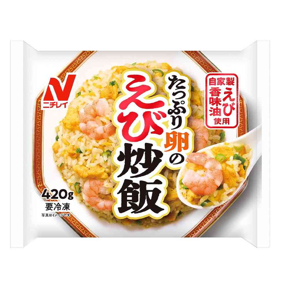 Nichirei Egg-Filled Shrimp Fried Rice (420g x 12 bags)