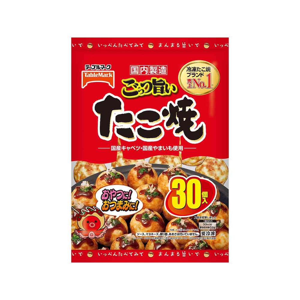 TableMark Gotsu Umai Takoyaki 30 pieces x 16 bags