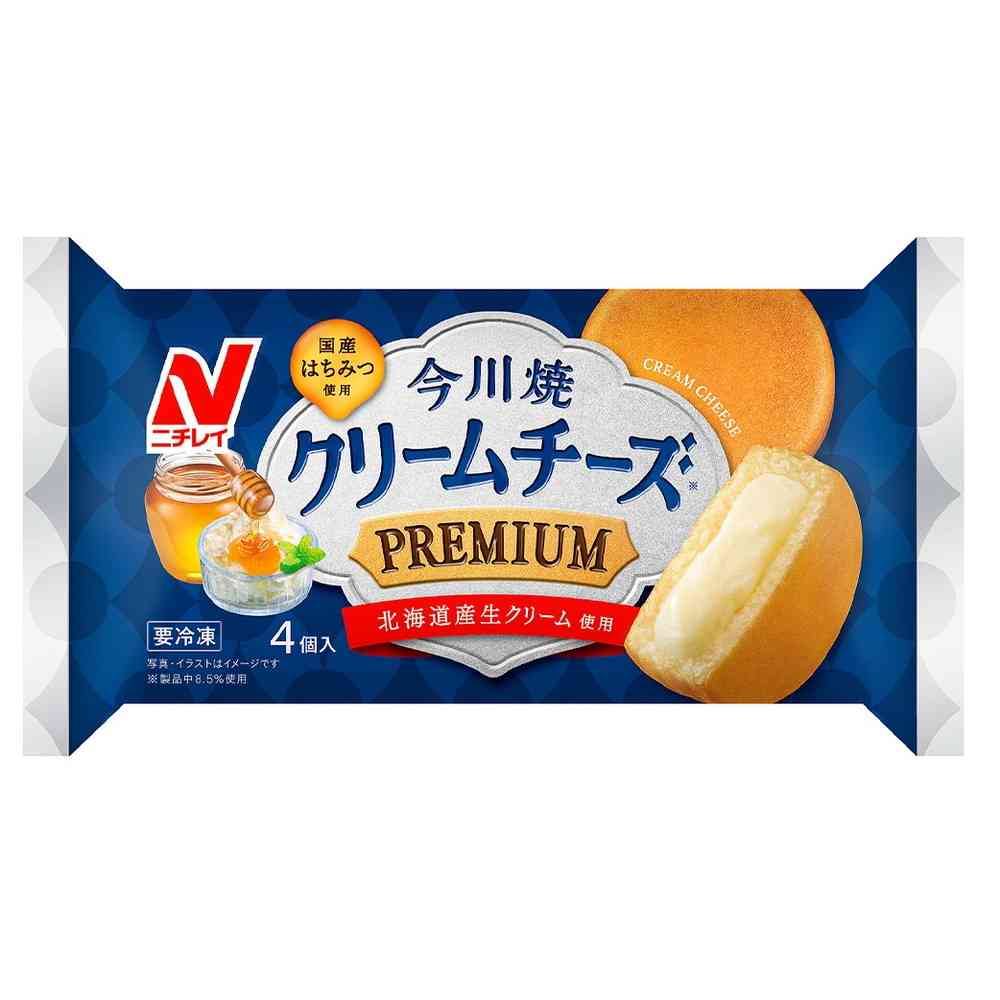 Nichirei Imagawayaki (Cream Cheese Premium) (4 pieces x 12 bags)