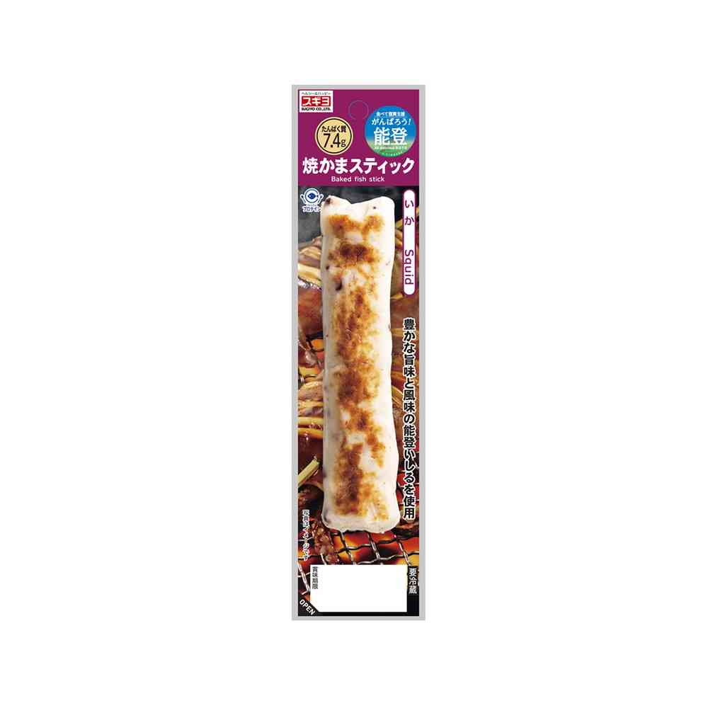 Sugiyo Grilled Kamaboko Stick with Squid 12 Sticks
