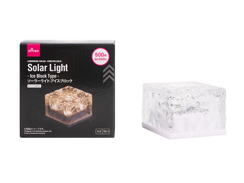 Solar Light (Ice Block, WH)