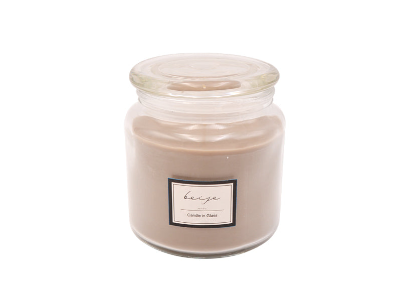 Glass In Candle (Beige)