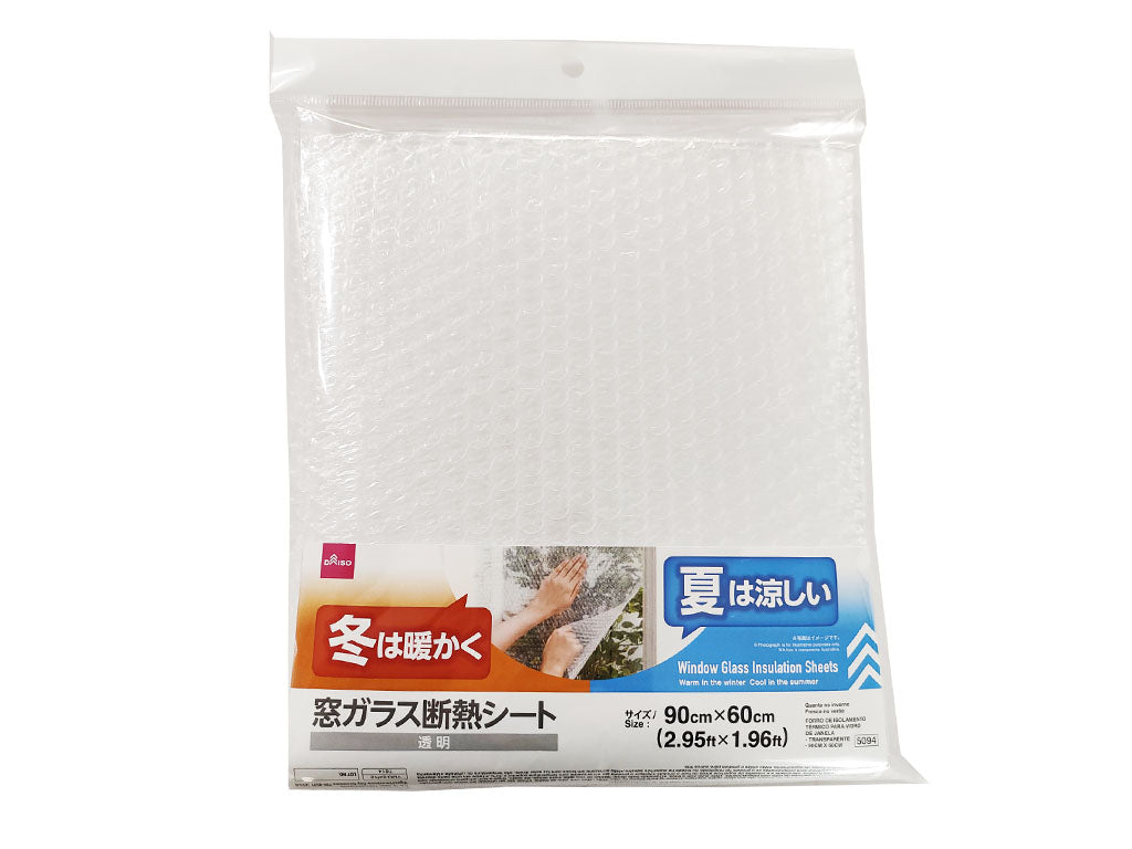 Window Glass Insulation Sheet (Transparent)