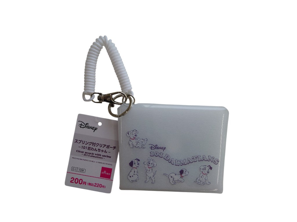 Spring-Loaded Clear Pouch (101 Dalmatians)
