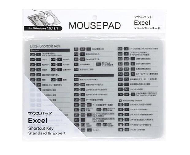 Mouse Pad with Excel Shortcut Keys (MPS-3-2)