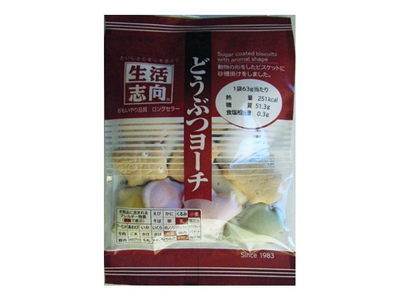 Seikatsu Shikou Animal Yoch 63g