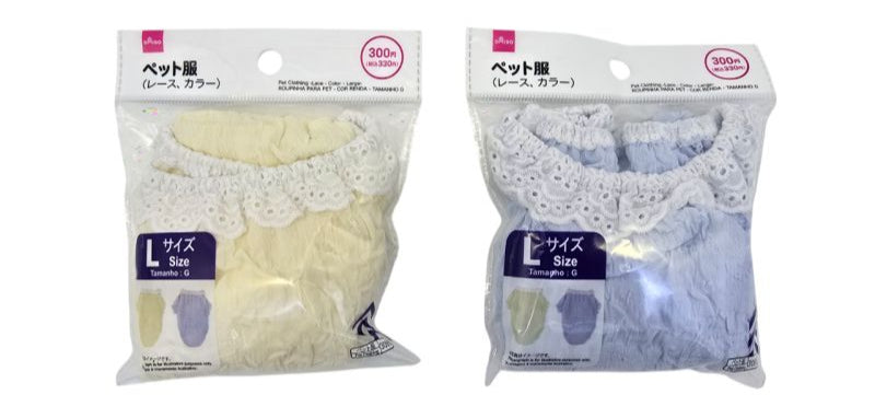 Pet Clothing (Lace, Color, L)