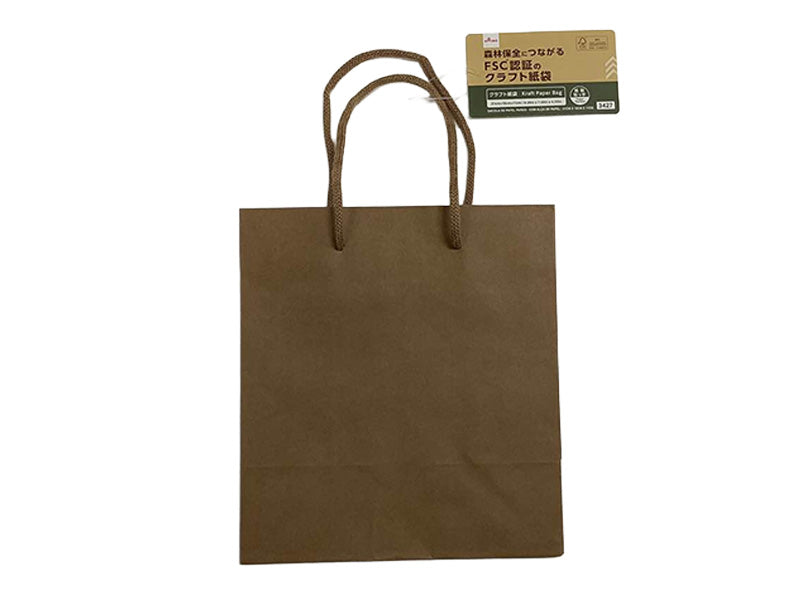 Craft Paper Bag (Paper Handle)