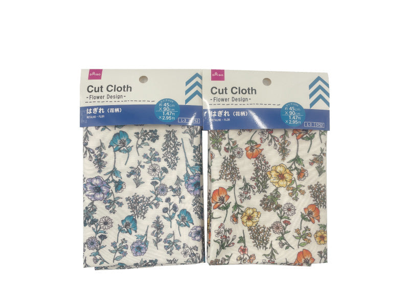 Fabric Scraps (Flower Pattern)