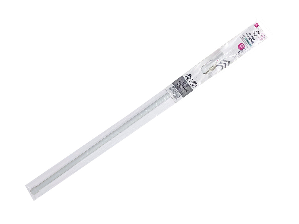 White Expandable Tension Rod