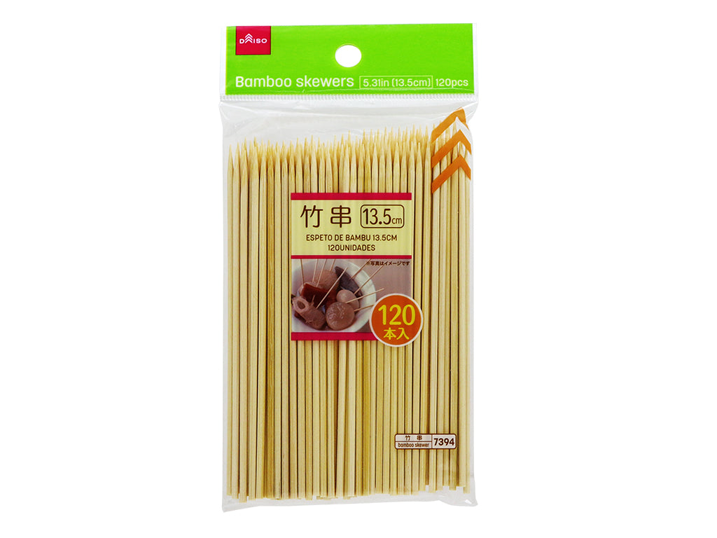 Bamboo Skewers (120 Pieces)