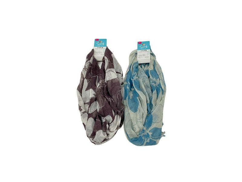 Scarf (Large Floral Pattern)