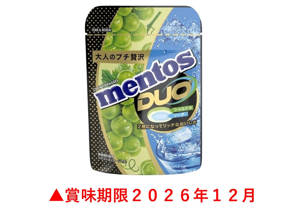 Kracie Mentos DUO Chardonnay & Soda 45g