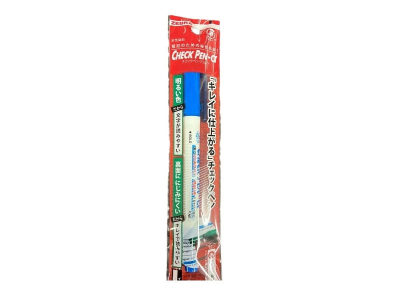 Check Pen α Blue