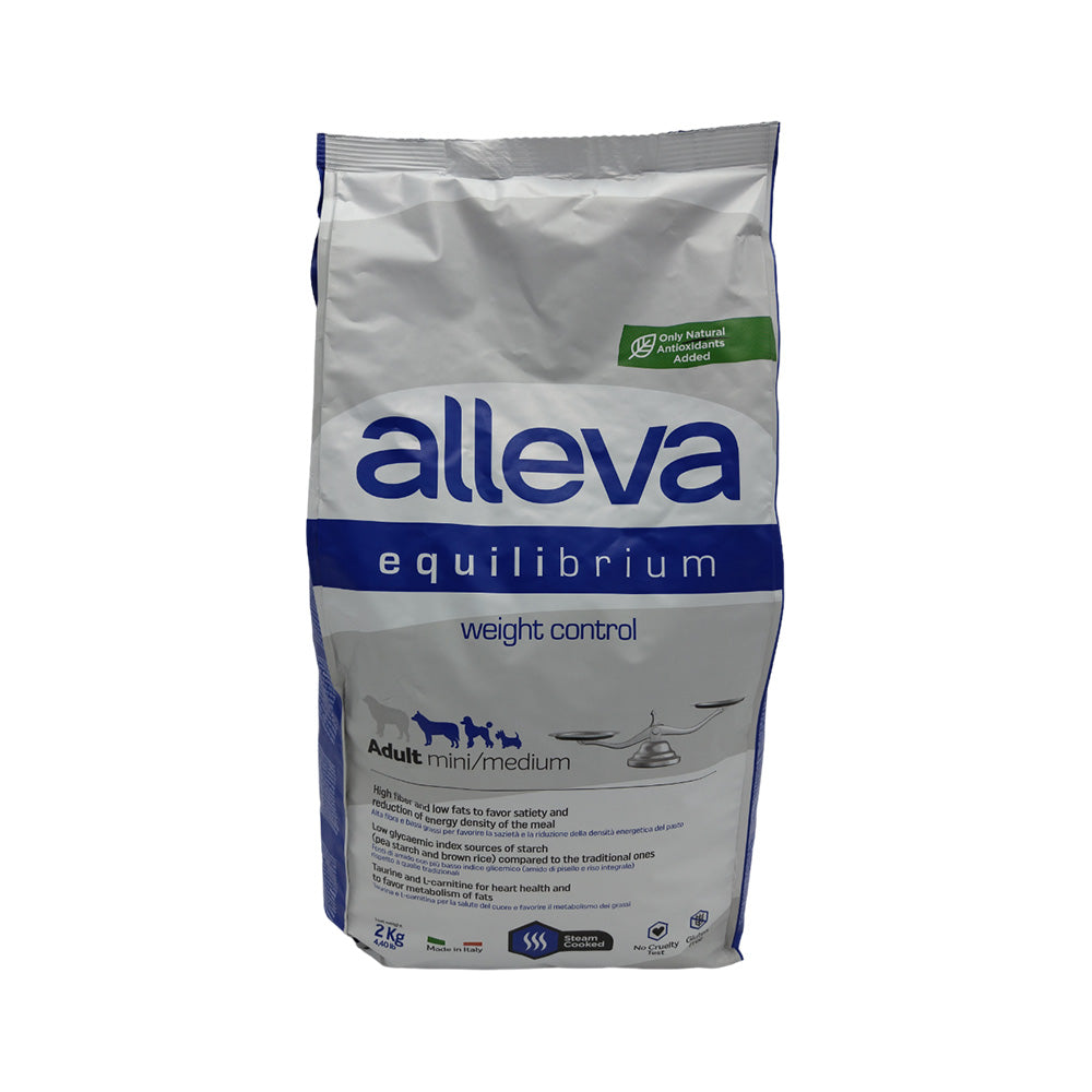 Diusapet Aleva Equilibrium Weight Control Small Kibble for Adult Dogs 2000g
